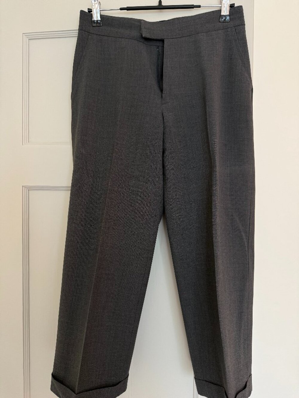 Gray Stretch Slacks